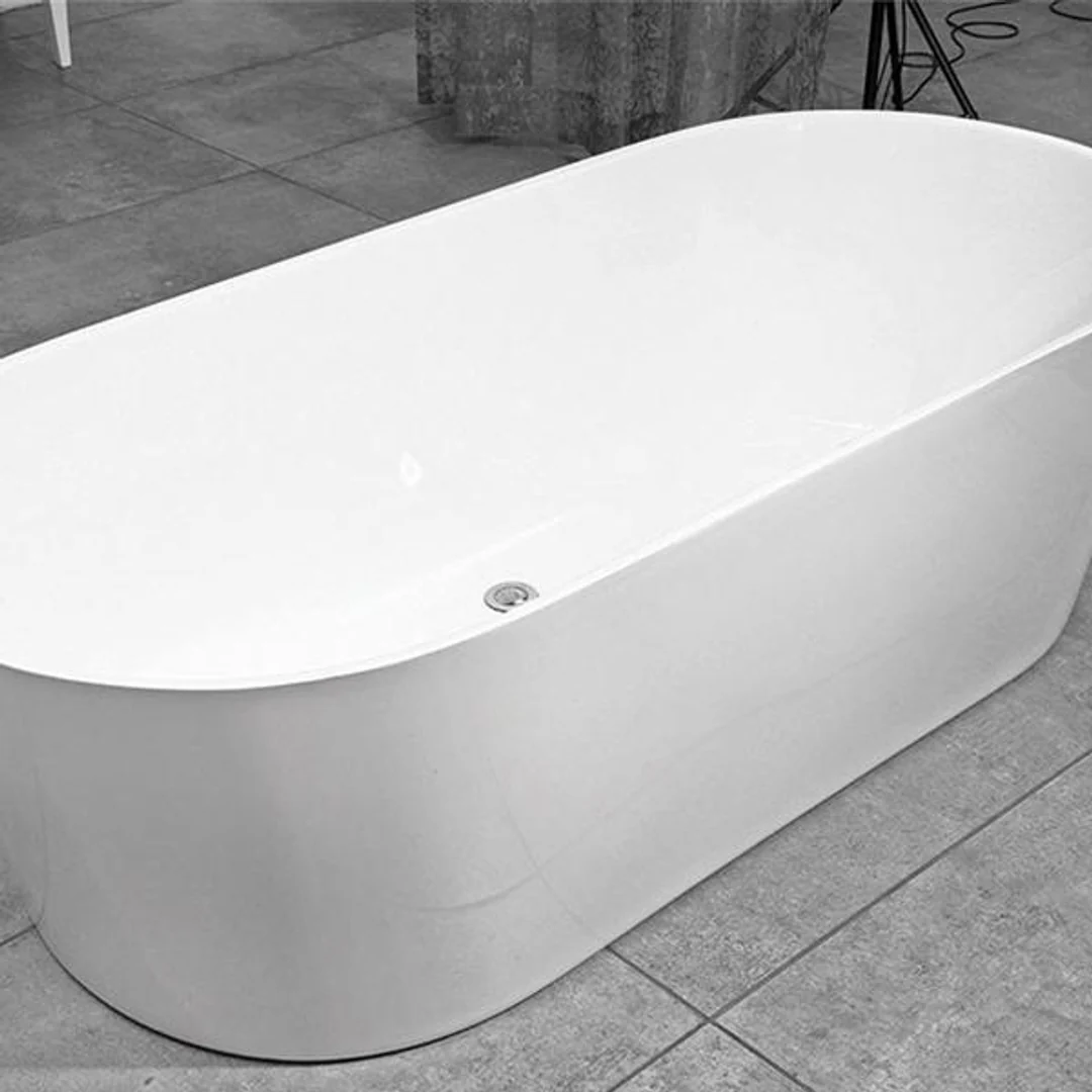Elinea Freestanding Bath White 1780mm - Image 4