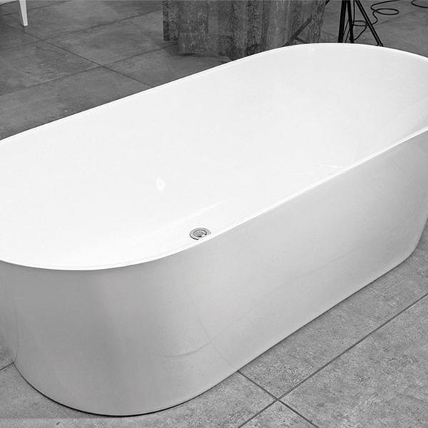 Elinea Freestanding Bath White 1780mm - Image 7