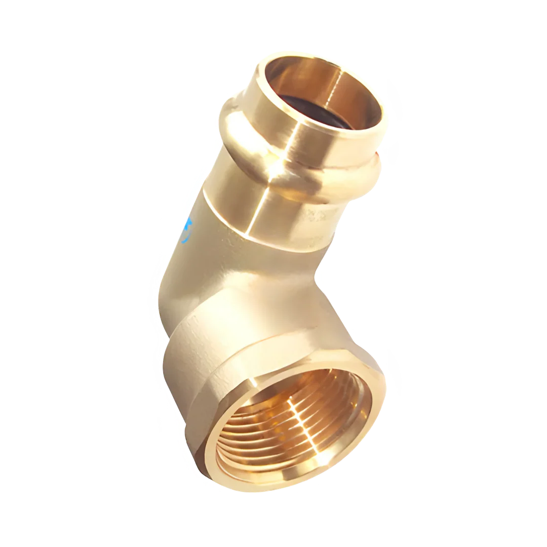 Copper Press Female Elbow - Water - Image 3