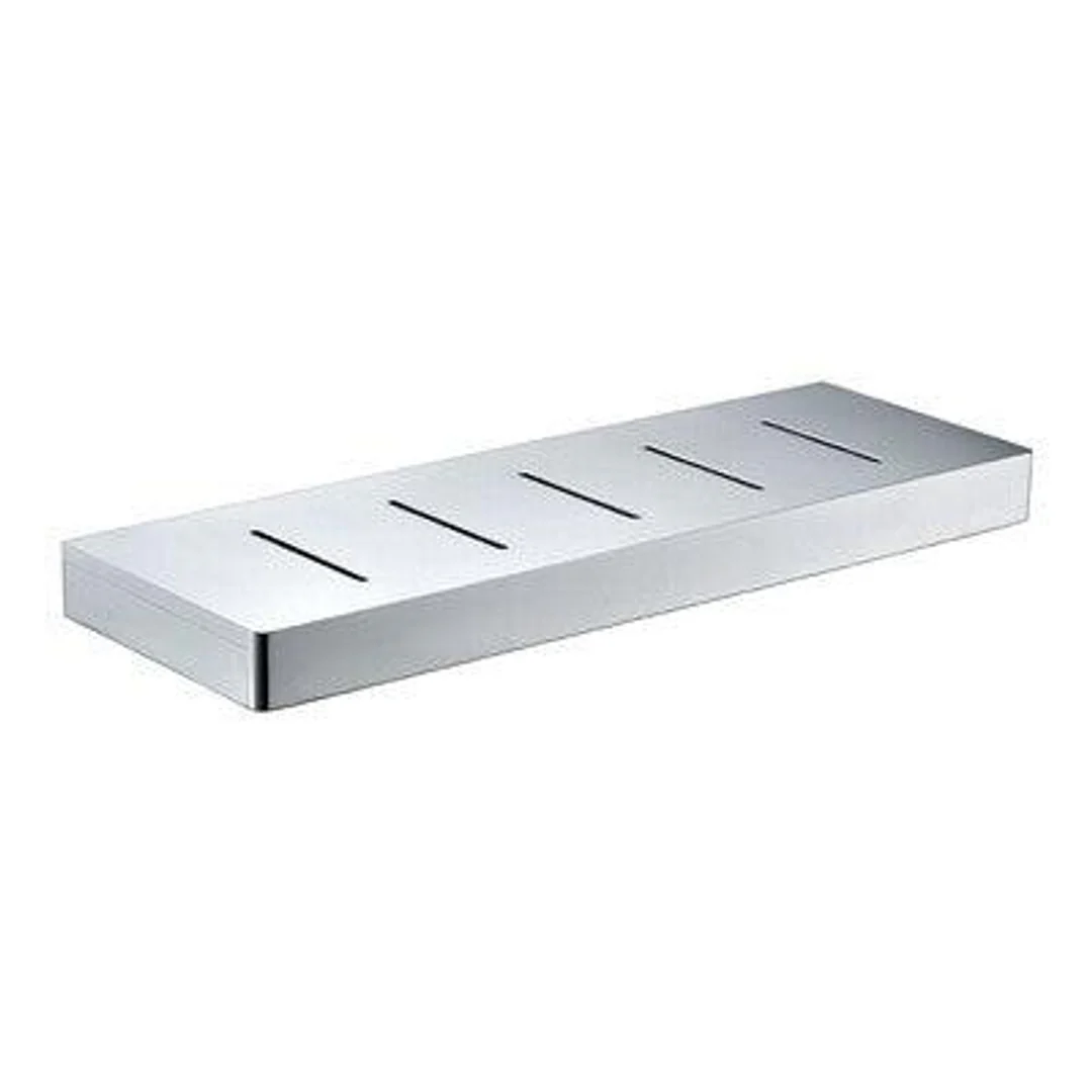 Streamline Eneo Shelf With Drain Holes 40cm - Brushed Brass PVD - Image 2