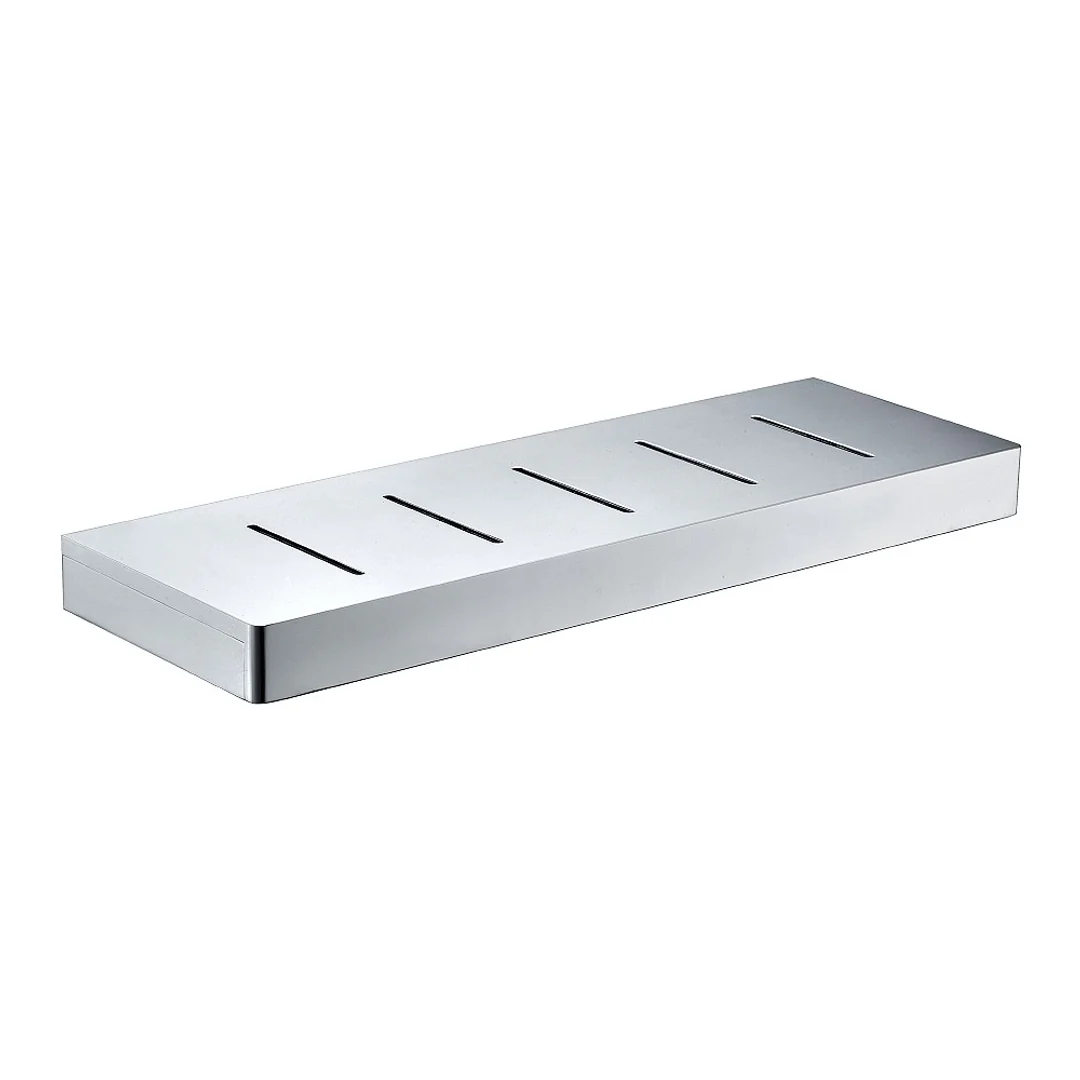 Streamline Eneo Shelf With Drain Holes 40cm - Rose Gold PVD - Image 2