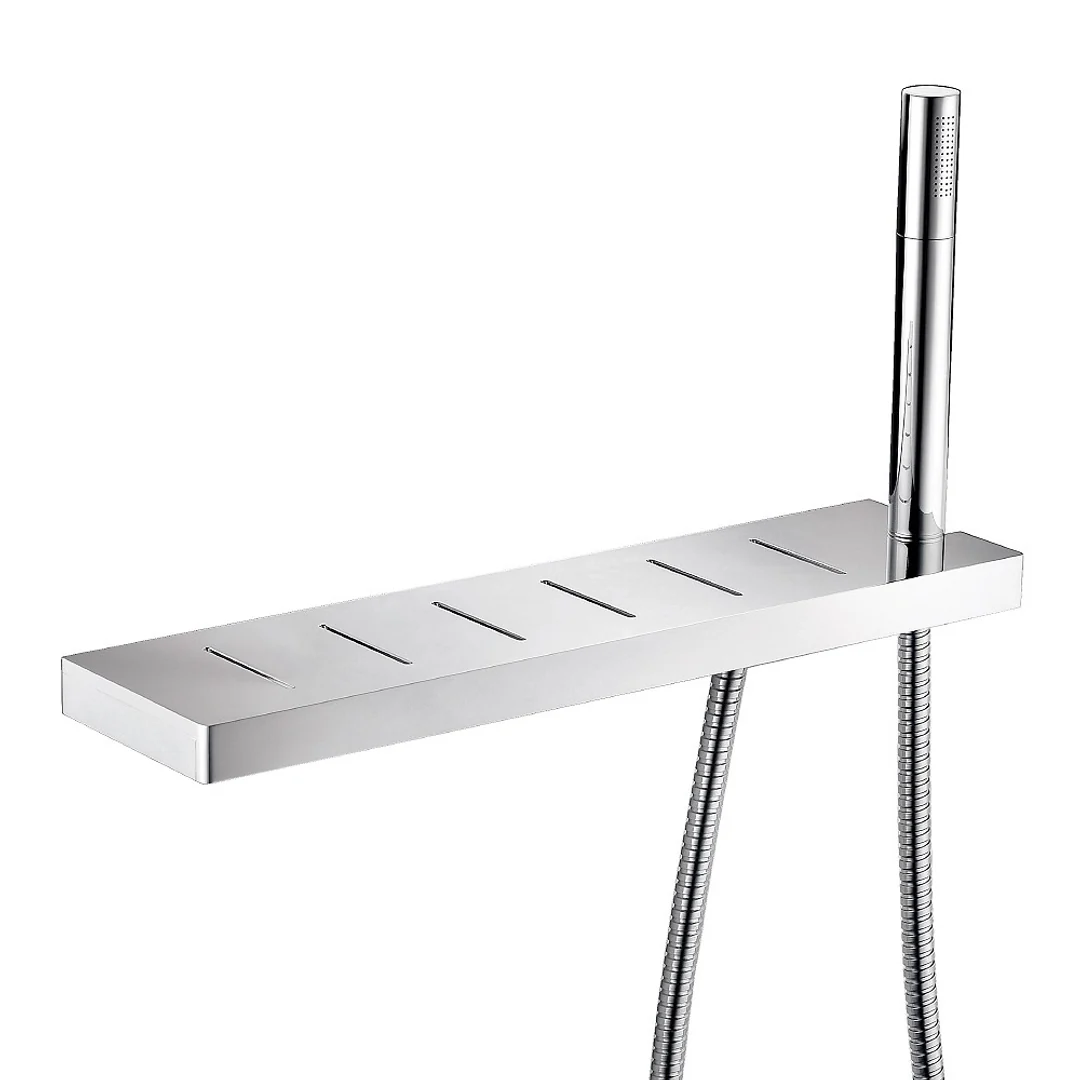 Streamline Eneo Shelf With H/Shower Holder And Drain Holes 40cm - Image 2