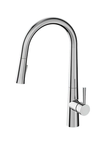 Enhance Nobel Plus Pull Down Sink Mixer Pin Lever Chrome - Image 4