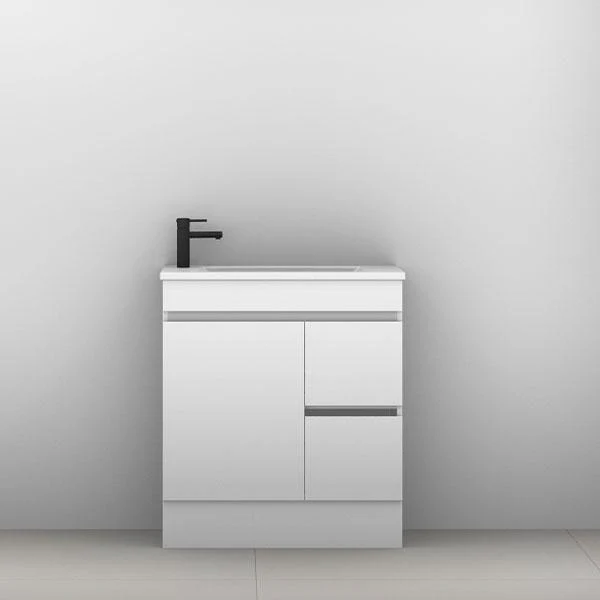 Ensuite Vanity 750mm Regal Acrylic Top Floorstanding(Timberln P#:Ens75Rf) - Image 5
