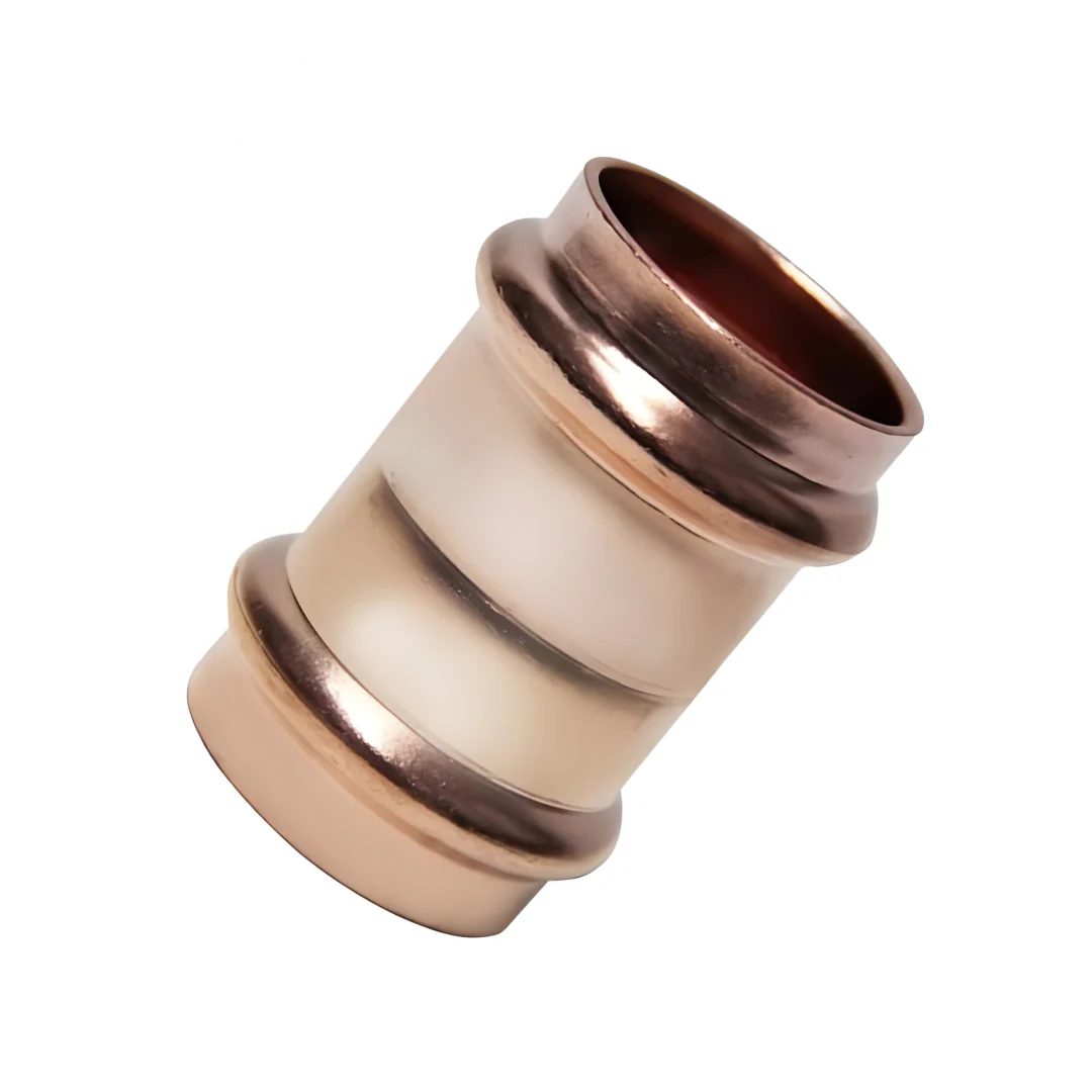Copper Press Equal Coupling - Water - Image 3
