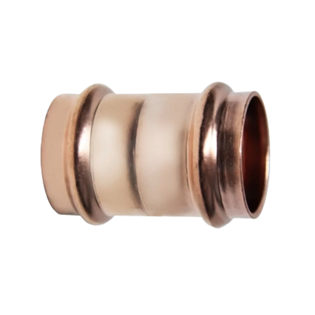 Copper Press Equal Coupling - Gas - Image 3