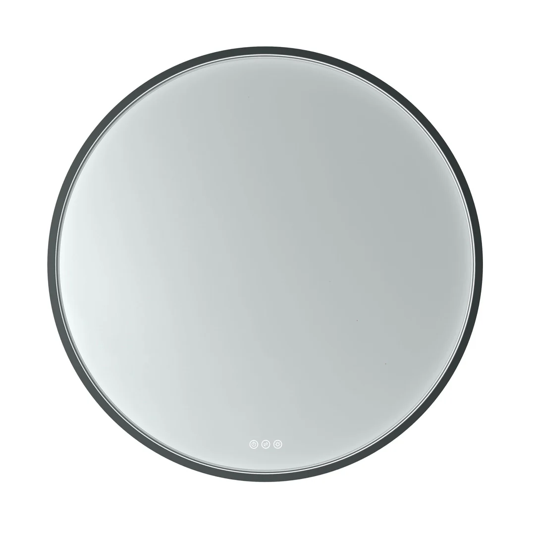 Euro Mirror Olek Black Led Mirror - Image 3