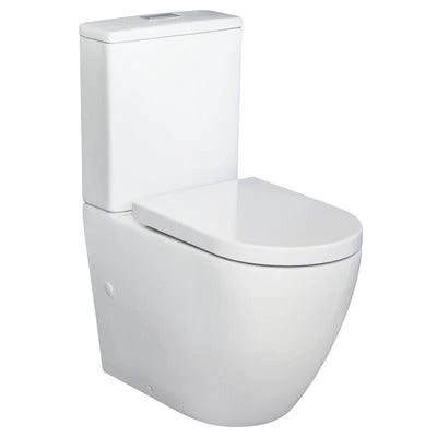 Fienza Alix Rimless P Trap Toilet Suite K011P - Image 4