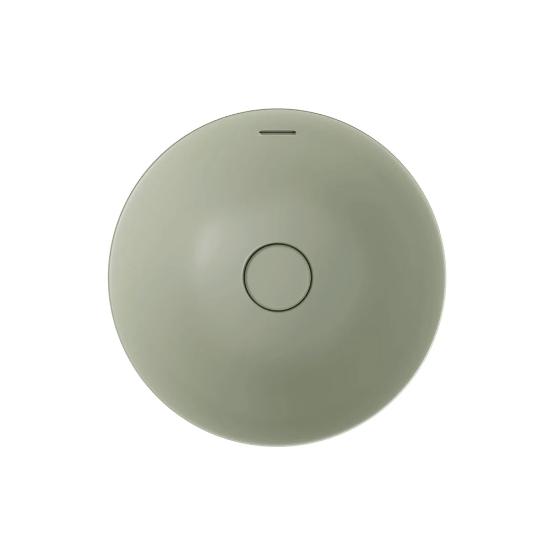 Fienza Aluca Round Semi-Inset Basin Matte Olive - Image 2