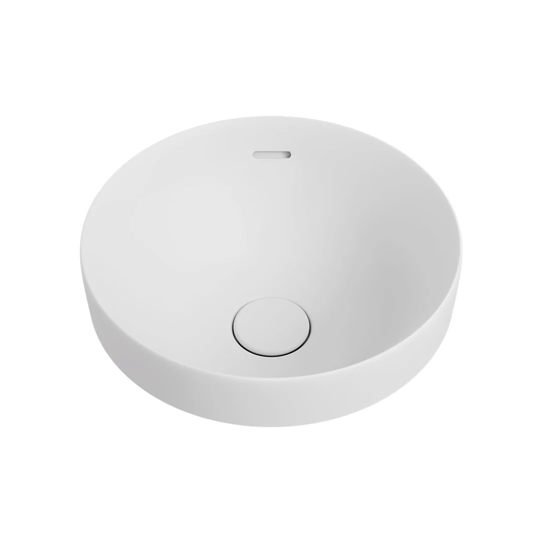 Fienza Aluca Round Semi-Inset Basin Matte White - Image 2
