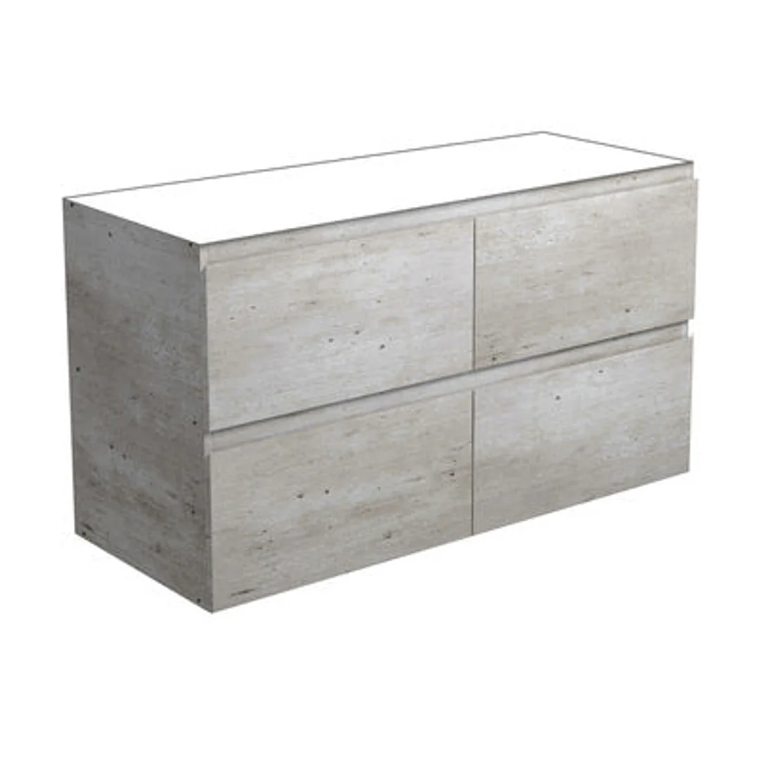 Fienza Amato 1200 Vanity Industrial Edge Base Cabinet Only 120Bx-C - Image 2