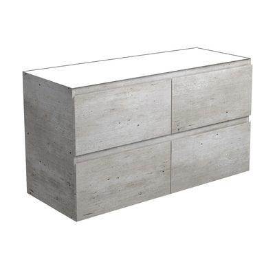 Fienza Amato 1200 Vanity Industrial Edge Base Cabinet Only 120Bx-C - Image 3