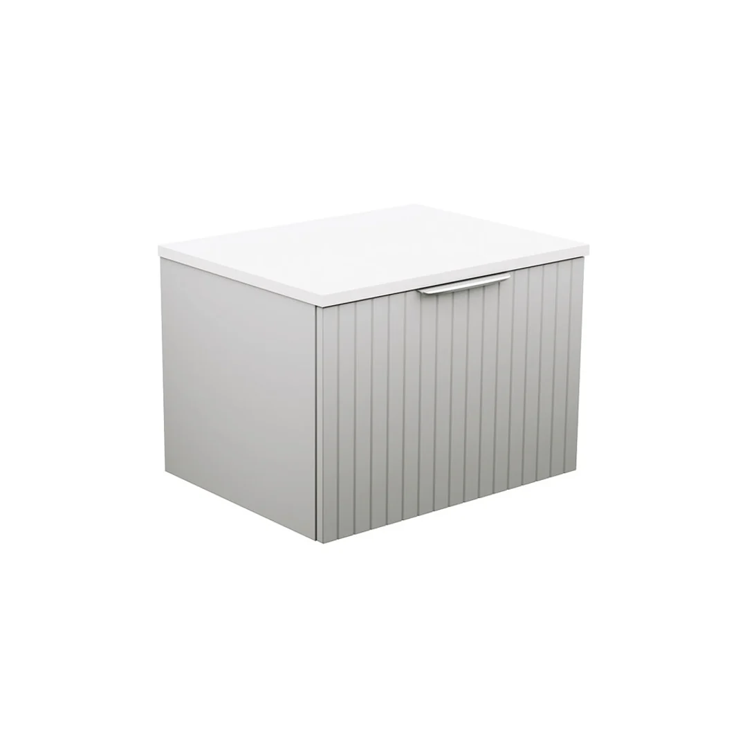 Fienza Bayview 600 Wall Hung Vanity 1Dr Joli Top