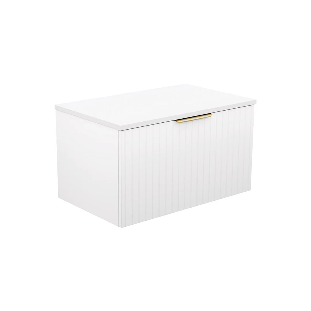 Fienza Bayview 750 Wall Hung Vanity 1Dr Joli Top - Image 2