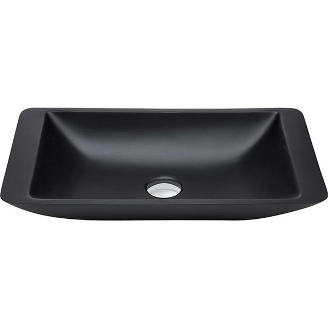 Classique 600 Matt Black Stone Basin(Fienza P#:Csb03-Mb) - Image 2