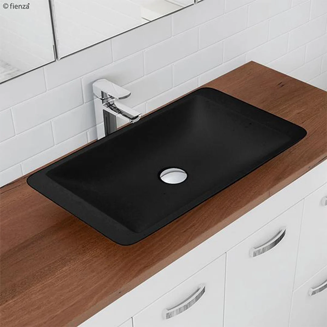 Classique 600 Matt Black Stone Basin(Fienza P#:Csb03-Mb) - Image 4