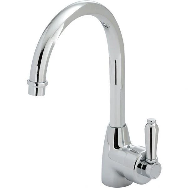 Fienza Eleanor Gooseneck Kitchen Sink Mixer Chrome Chrome Handle 202109Cc - Image 4