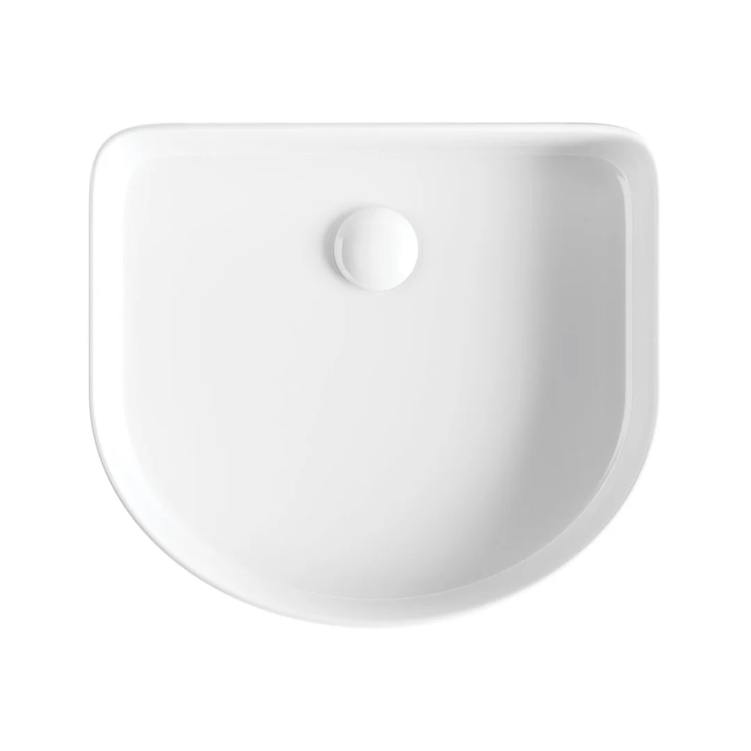 Fienza Forma Arch Gloss White Above Counter Basin 415 X 365 X 100mm - Image 2
