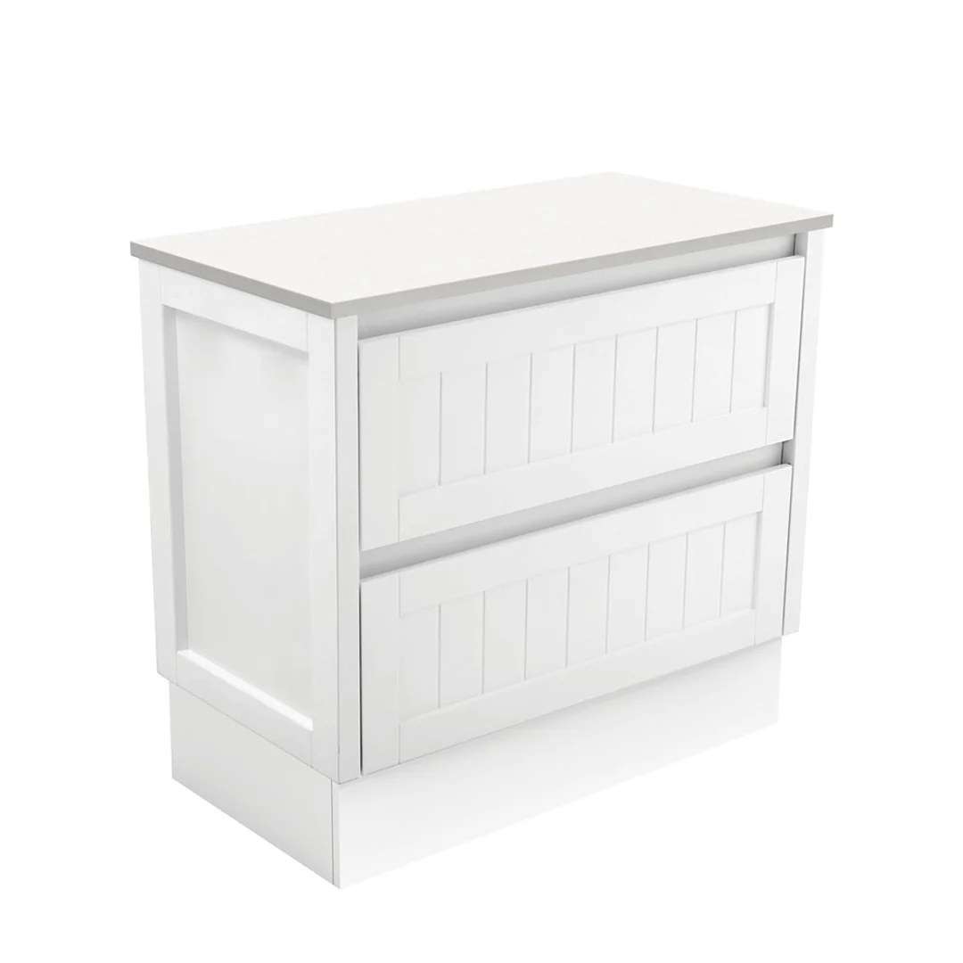 Fienza Hampton 900Mm Cabinet Only On Kick 90Tk