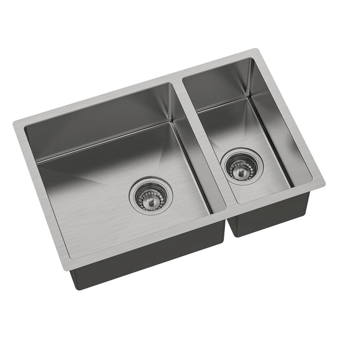 Fienza Hana 30L/15L Double Kitchen Sink Kit - Image 6