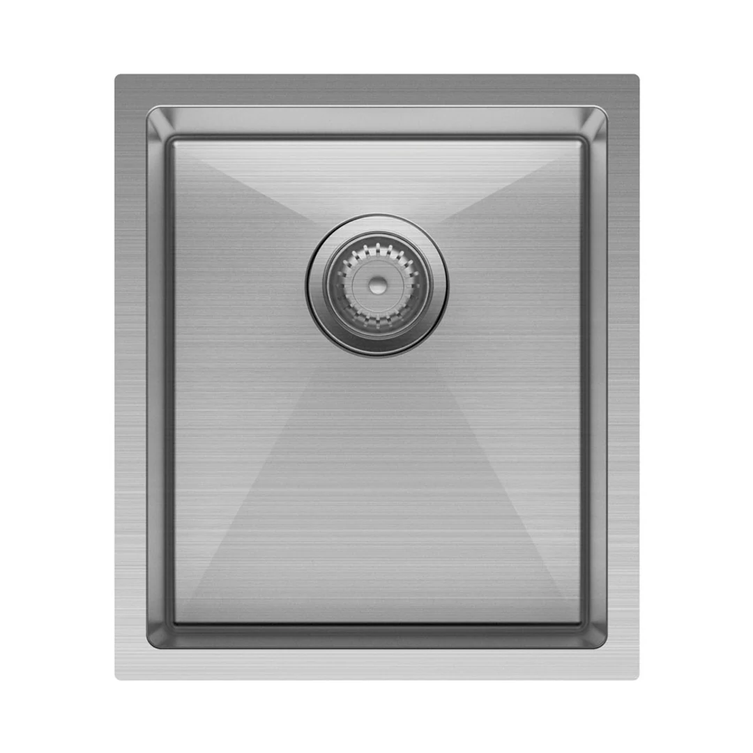 Fienza Hana Single Bowl Sink 27L Top/Undermount 390X450X200mm - Image 2