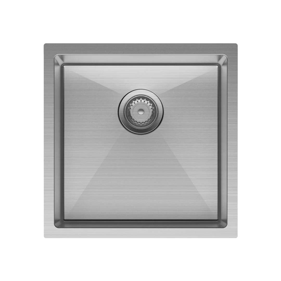 Fienza Hana Single Bowl Sink 32L Top/Undermount 450X450X200mm - Image 2