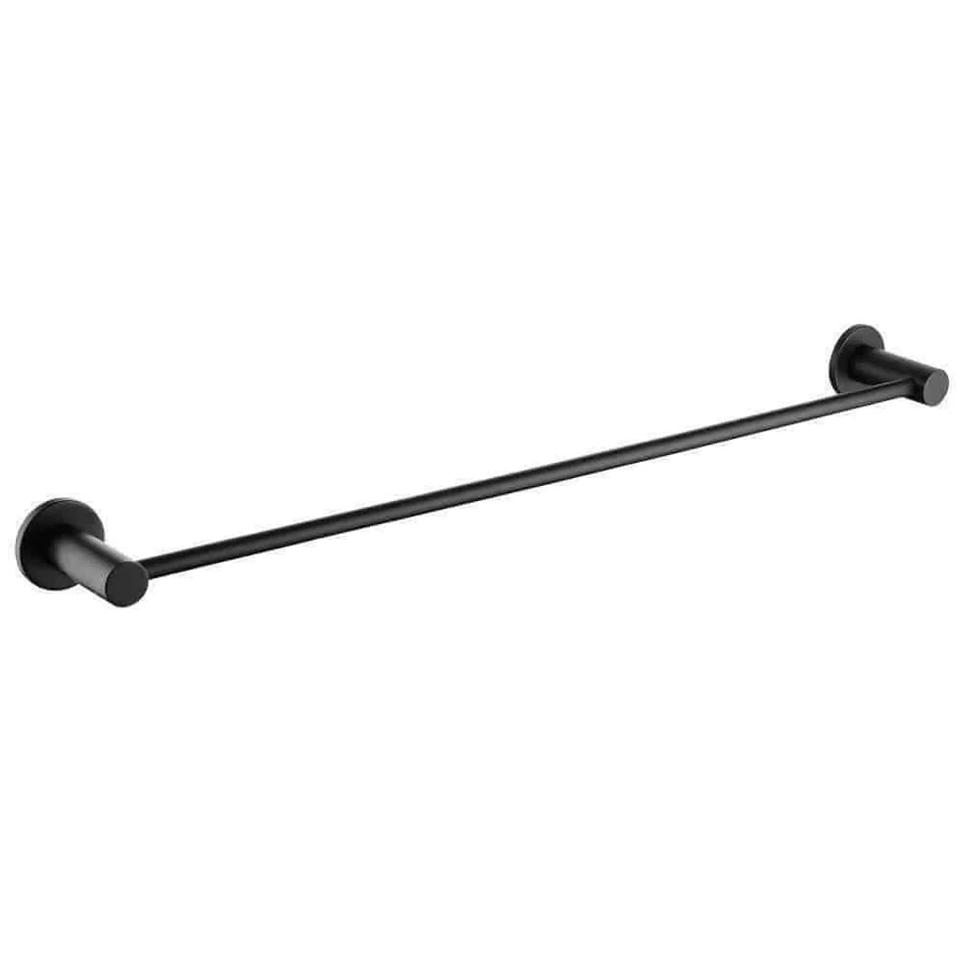 Fienza Hustle 800mm Single Towel Rail Matte Black 82501 - Image 2