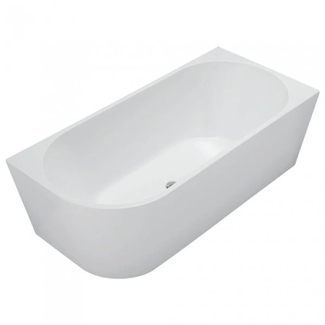 Fienza Isabella Acrylic Corner Bath Left Hand 1500mm - Image 2