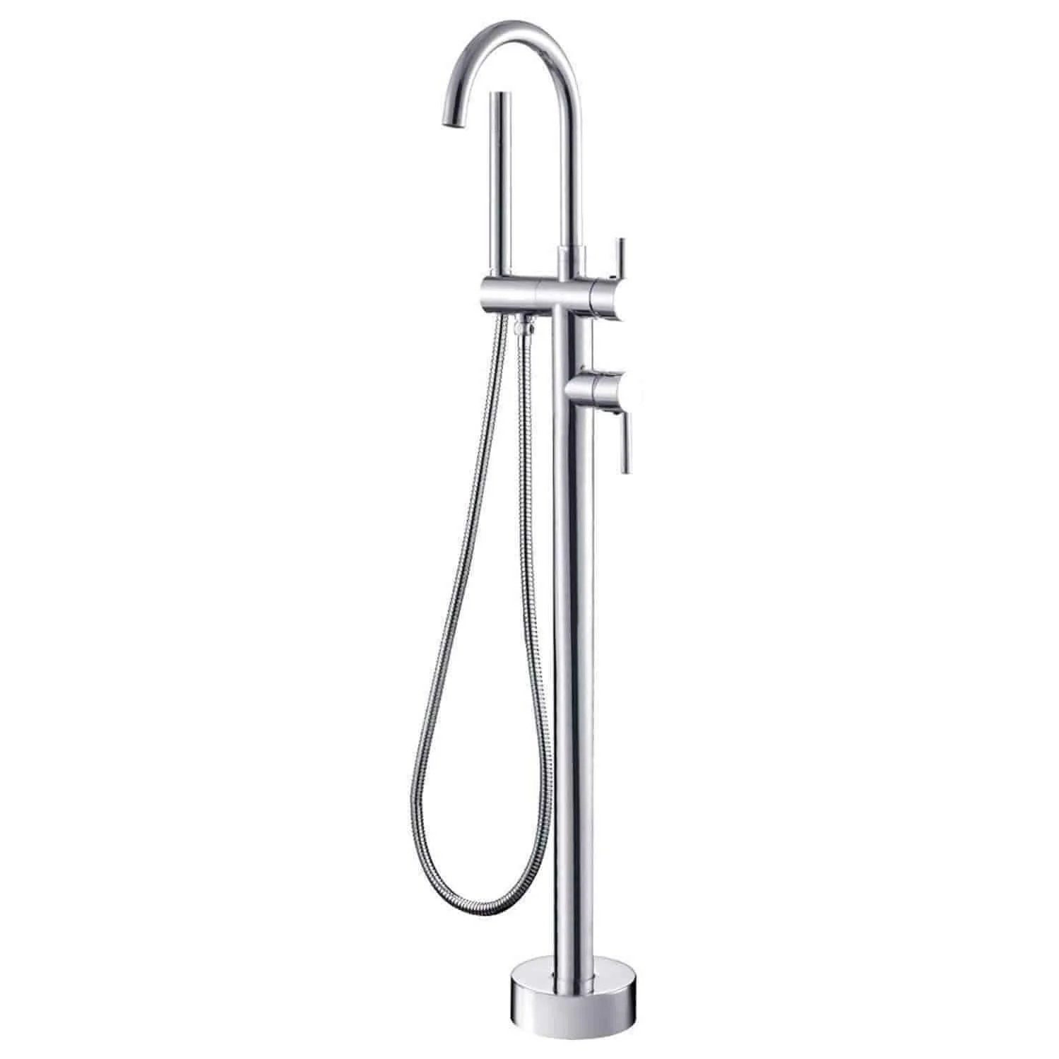 Fienza Isabella Bath Filler Inc Mixer With Shower Head Chro - Image 3