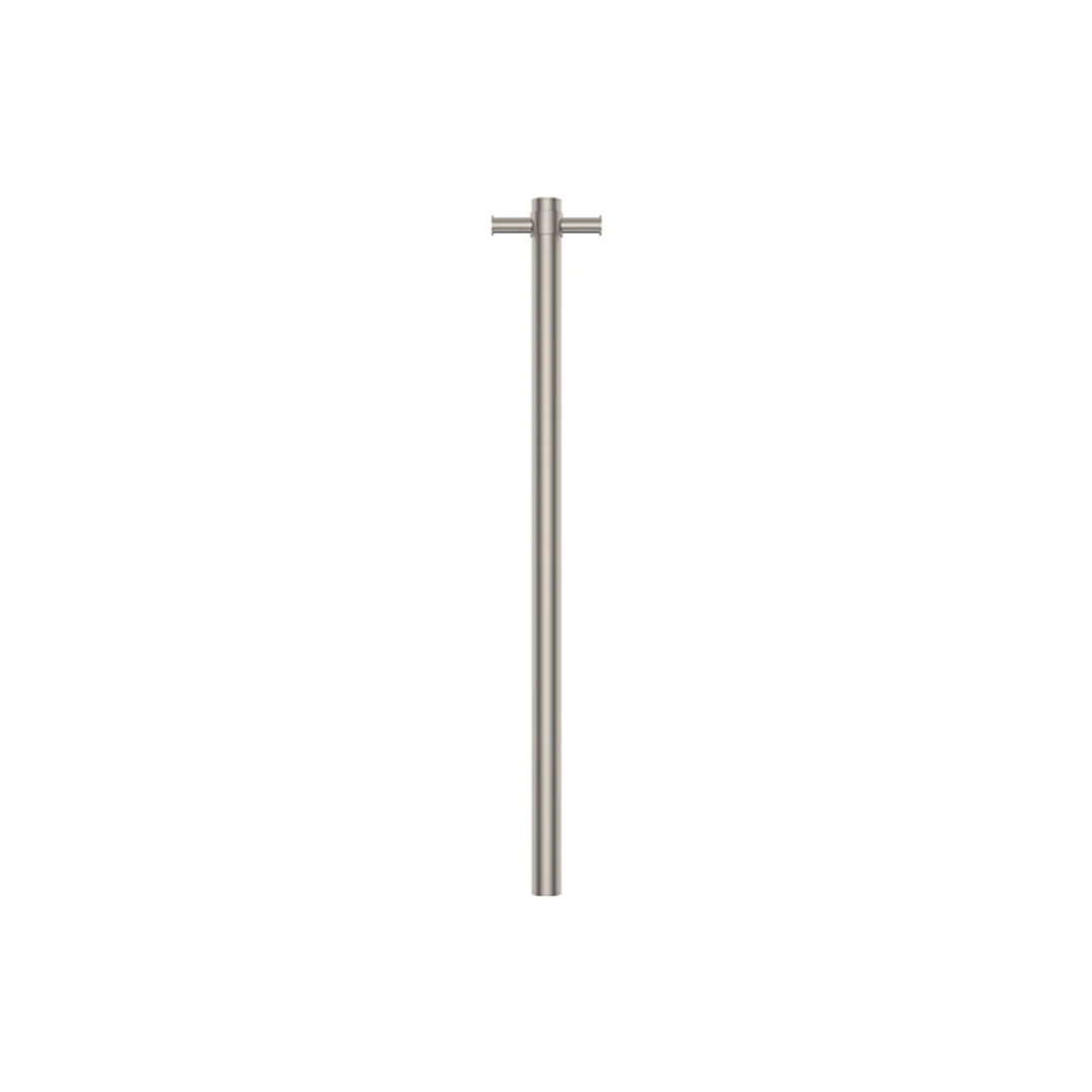 Fienza Isabella Vertical Heated Towel Rail 100 X 900Mm Brushed Nickel - Image 3