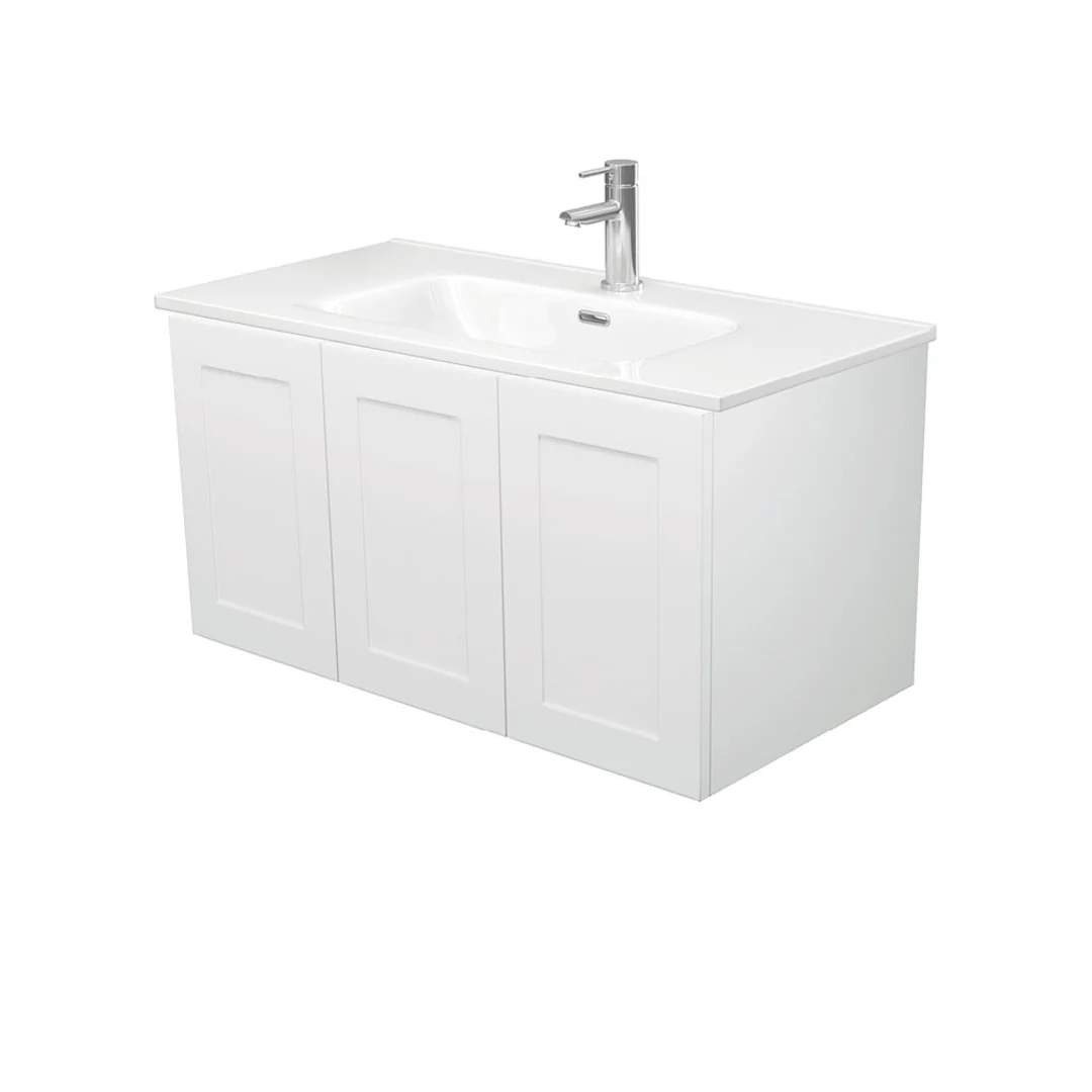 Fienza Joli Mila Wall-Hung Vanity 900mm Right Drawer