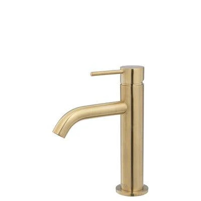 Fienza Kaya Basin Mixer Urban Brass - Image 6