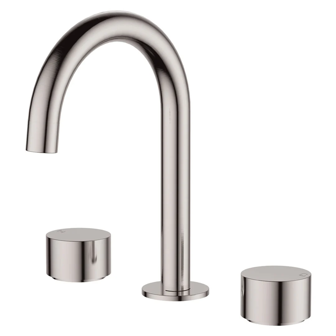 Fienza Kaya Basin Tap Set Brushed Nickel