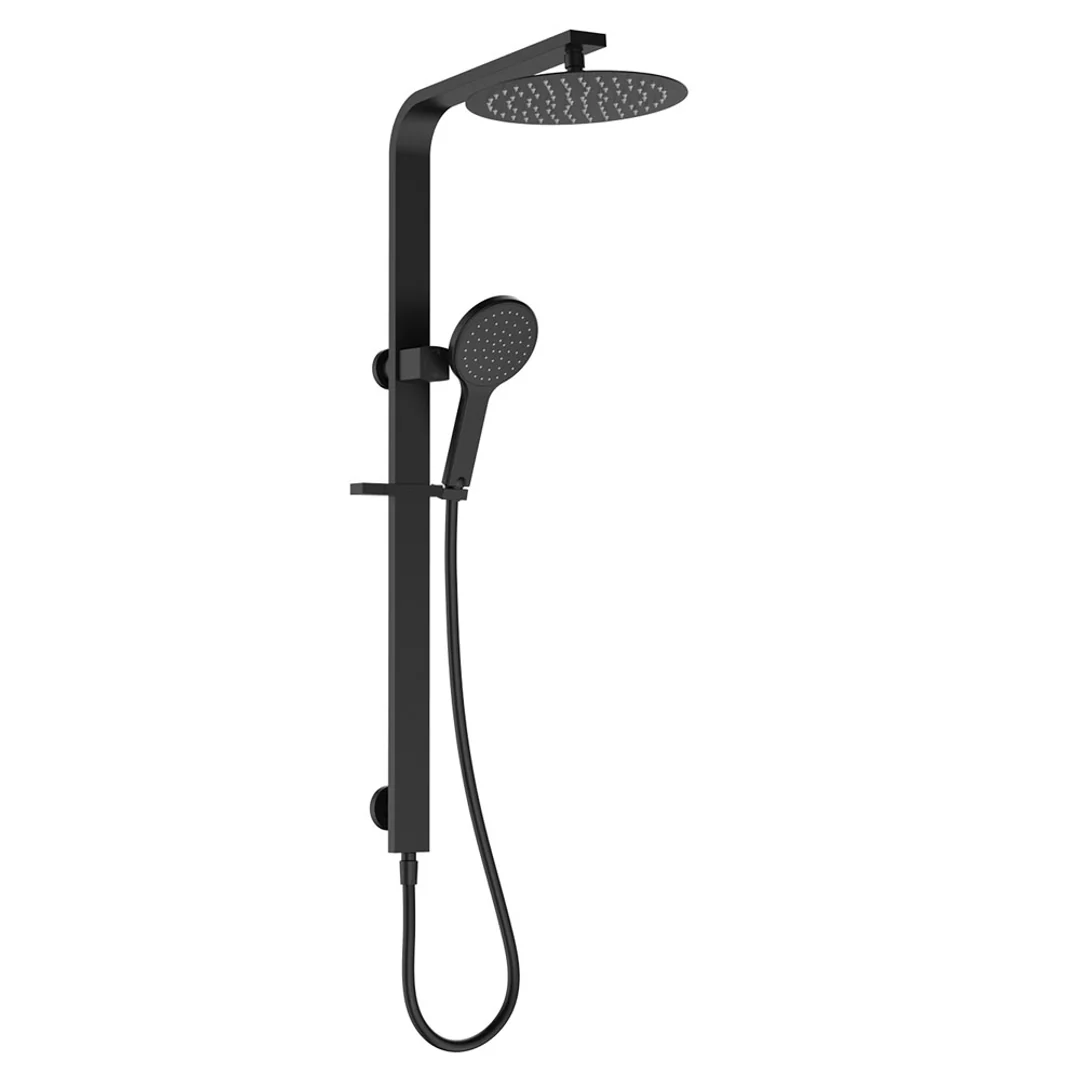 Fienza Kaya Deluxe Twin Shower Matte Black - Image 6