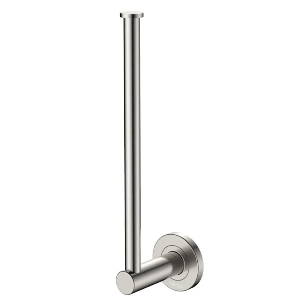 Fienza Kaya Dual Purpose Towel Rail/Roll Holder Brushed Nickel - Image 3