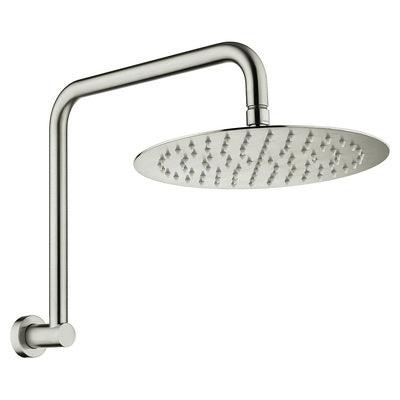 Fienza Kaya Gooseneck Shower Arm Set Brushed Nickel - Image 4