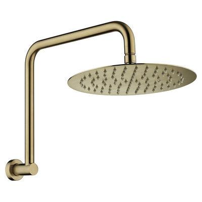 Fienza Kaya Gooseneck Shower Arm Set Urban Brass - Image 4