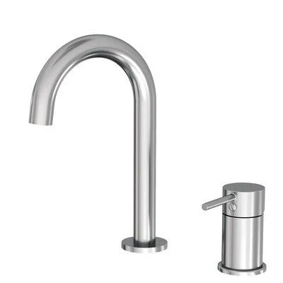 Fienza Kaya Hob Mixer And Basin/Bath Spout Set Chrome - Image 3