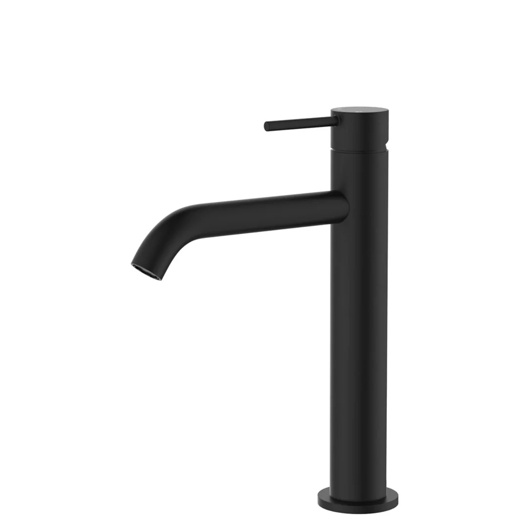 Fienza Kaya Medium Basin Mixer Matte Black - Image 2
