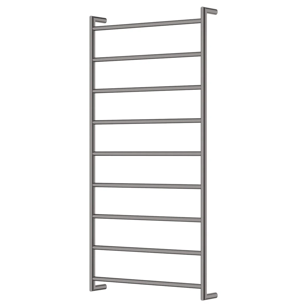 Fienza Kaya Round Heated Towel Rail 60120 Gun Metal 9 Bars 600 X 1200 X 100mm - Image 2