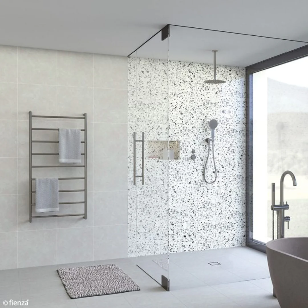 Fienza Kaya Round Heated Towel Rail 60120 Gun Metal 9 Bars 600 X 1200 X 100mm - Image 8