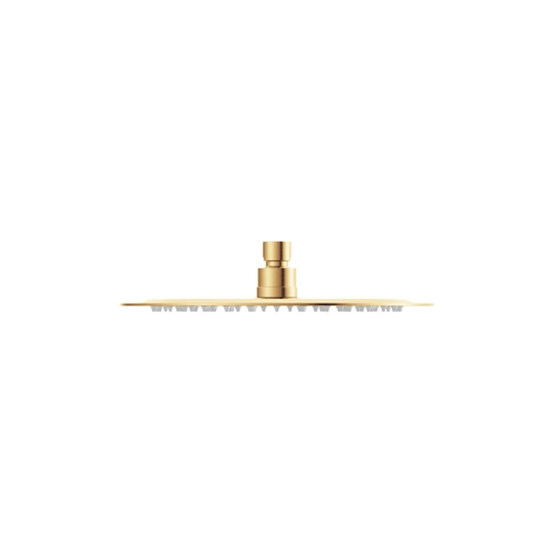 Fienza Kaya Round Shower Head 250mm Urban Brass - Image 4