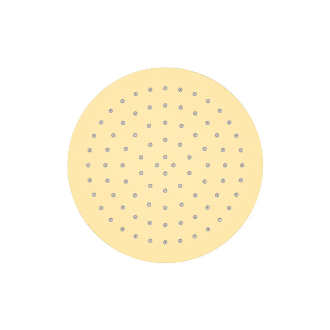 Fienza Kaya Round Shower Head 250mm Urban Brass - Image 5