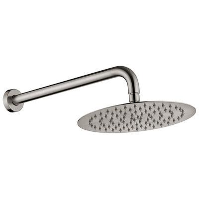 Fienza Kaya Shower Arm Set Brushed Nickel - Image 4
