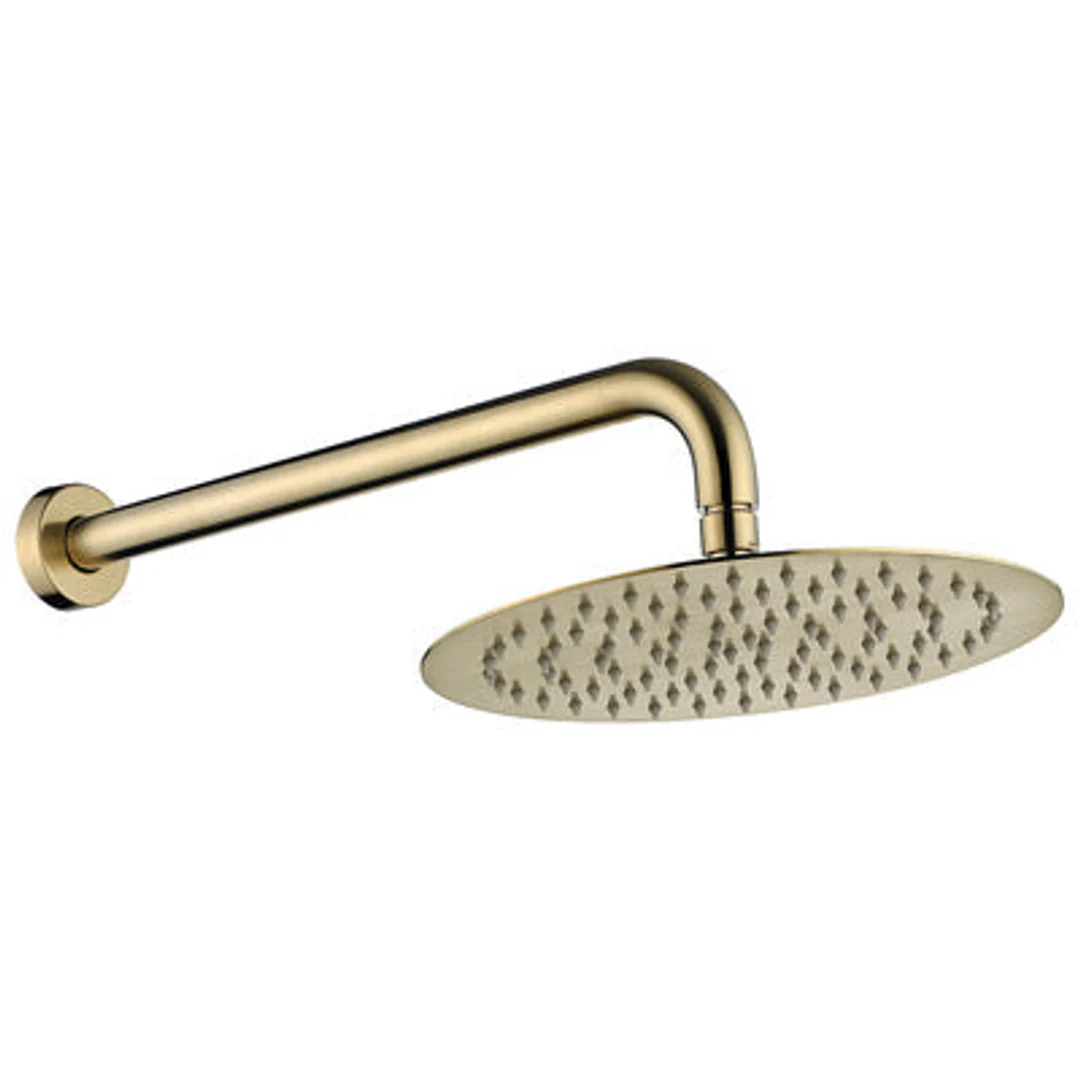 Fienza Kaya Shower Arm Set Urban Brass - Image 2
