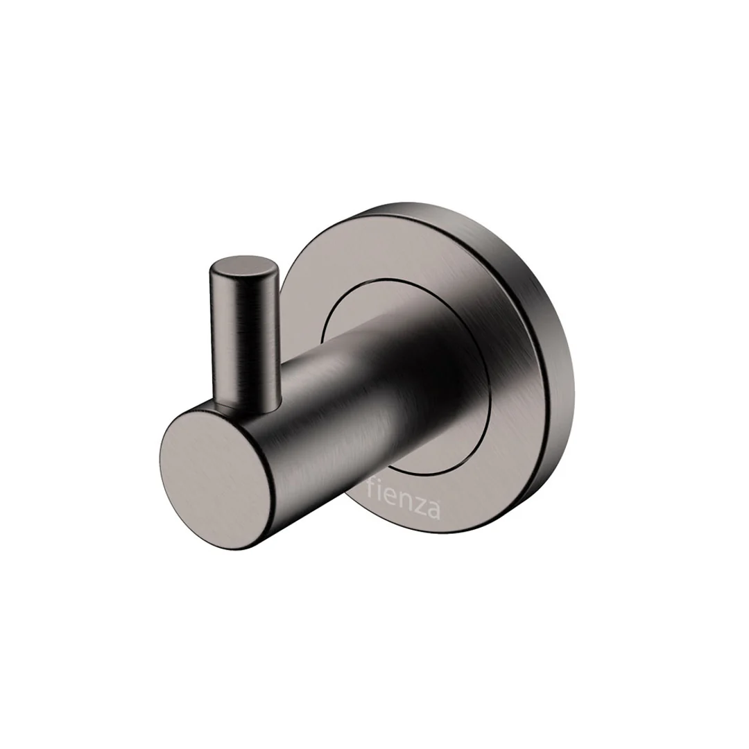 Fienza Kaya Single Robe Hook Gun Metal - Image 2
