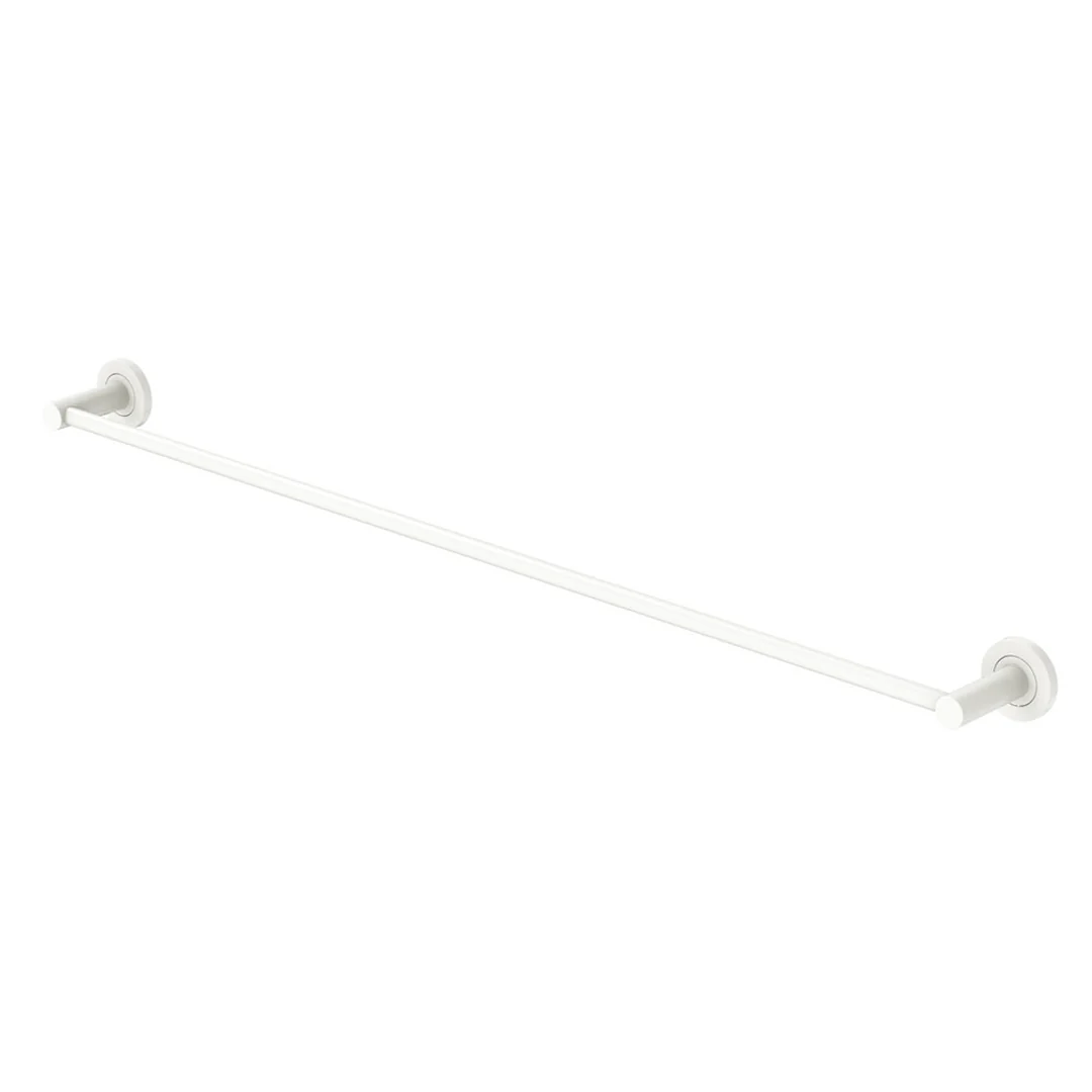 Fienza Kaya Single Towel Rail 900mm Matte White