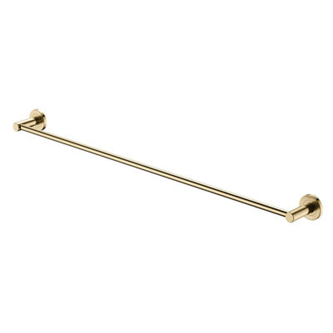 Fienza Kaya Single Towel Rail 900mm Urban Brass - Image 2