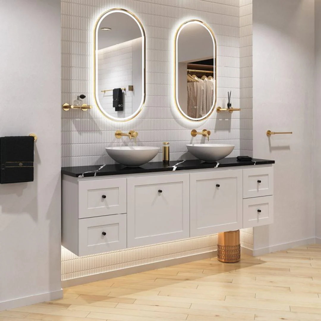 Fienza Kaya Soap Shelf Urban Brass - Image 3