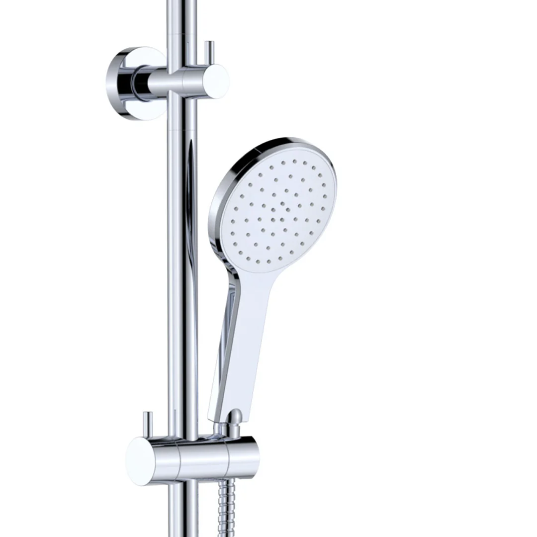 Fienza Kaya Twin Rail Shower Chrome - Image 8